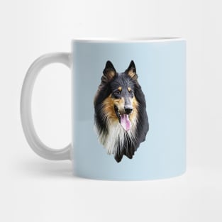 Rough Collie Tri Mug